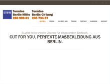 Tablet Screenshot of cutforyou.de